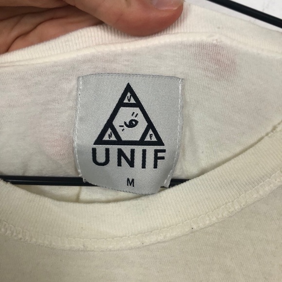 UNIF No Cares Nascar Graphic Tee Short Sleeve Top - Picture 2 of 6